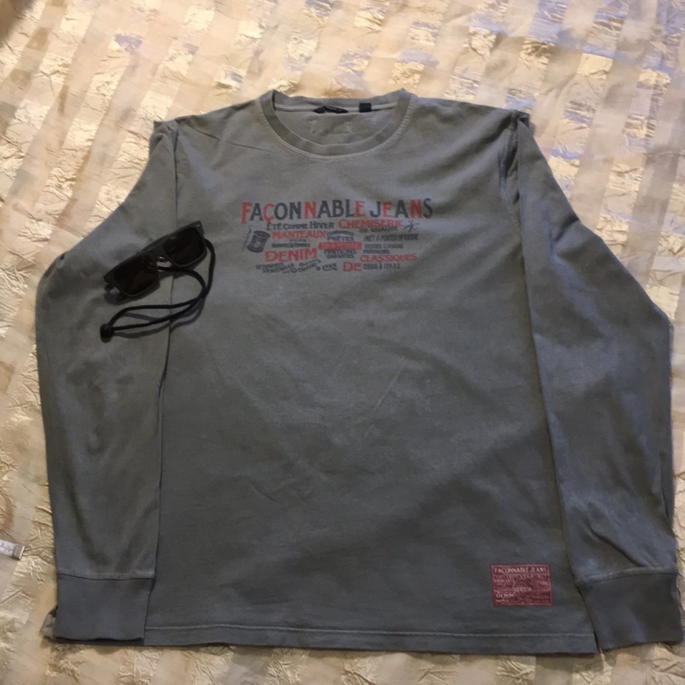 Faconnable Jeans man teeshirt , size 2XL